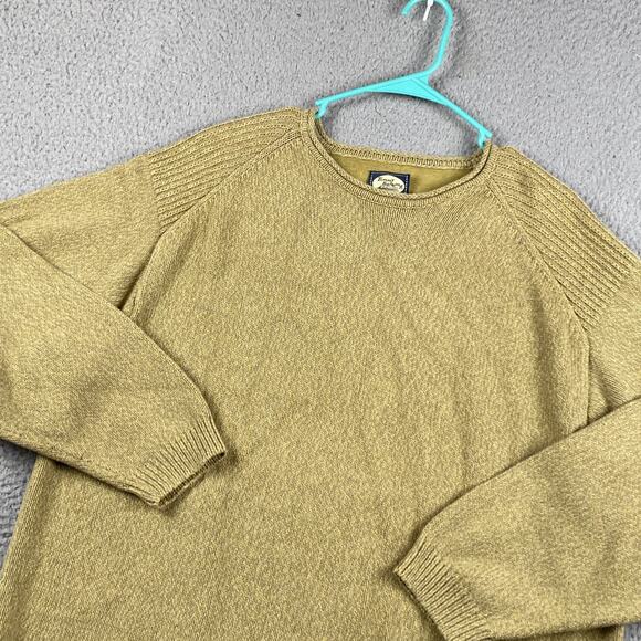 VTG Tommy Bahama Stockinette Knit Raglan Sweater Men's XL Cotton Wool Blend - Picture 1 of 7